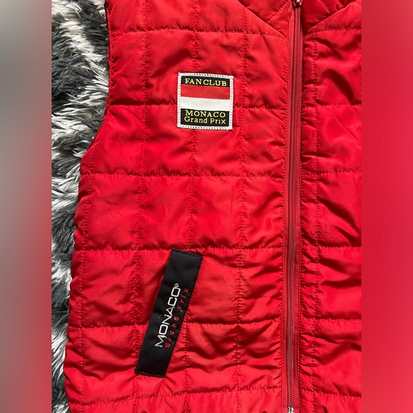 Monaco Grand Prix Racing Vest in Red - Driver - Kids size 7/8 EUC - Picture 3 of 8